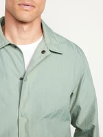 Water-Resistant Coach Jacket