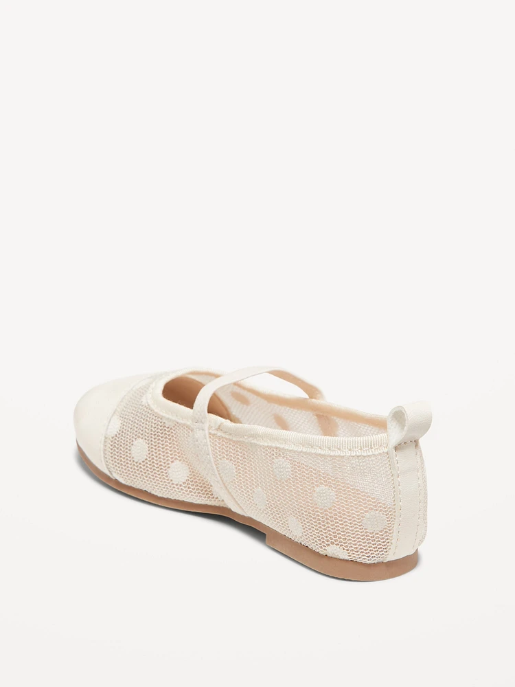 Mesh Ballet Flats for Toddler Girls