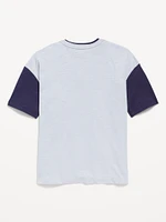 Oversized Short-Sleeve Graphic T-Shirt for Boys