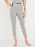 Extra High-Waisted CloudComfy Crop Leggings