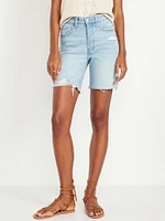 High-Waisted OG Jean Shorts -- 7-inch inseam
