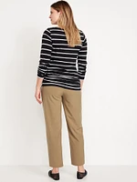 Pantalon de maternité Billie à taille rabattable