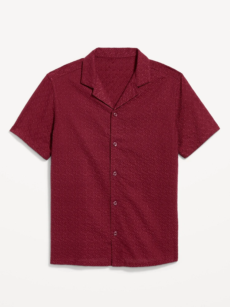 Short-Sleeve Camp Shirt
