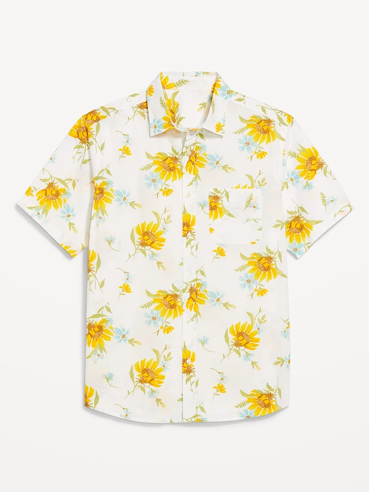 Classic Fit Everyday Floral Shirt