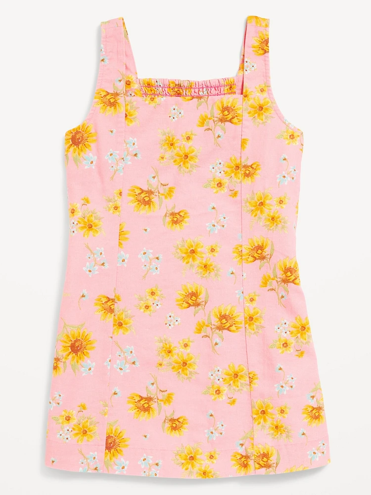 Sleeveless Shift Dress for Girls