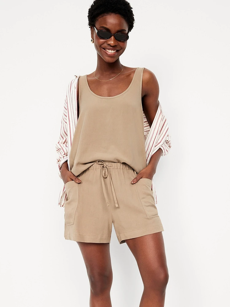 High-Waisted Playa Shorts -- 3.5-inch inseam