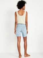 High-Waisted OG Jean Shorts -- 7-inch inseam