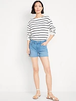 High-Waisted OG Jean Cut-Off Shorts - 3-inch inseam