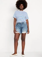 Curvy High-Waisted OG Jean Shorts -- 5-inch inseam