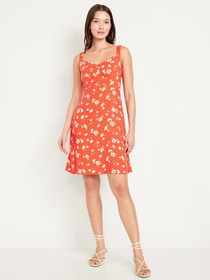 Fit & Flare Mini Dress