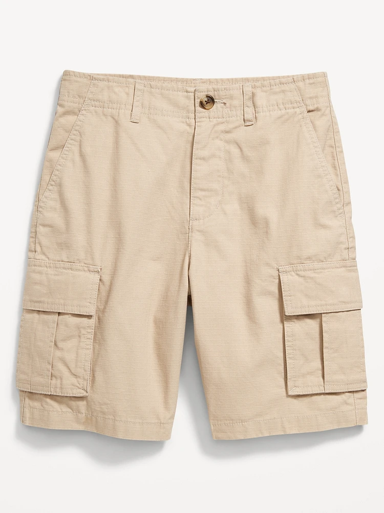 Knee Length Cargo Ripstop Shorts for Boys