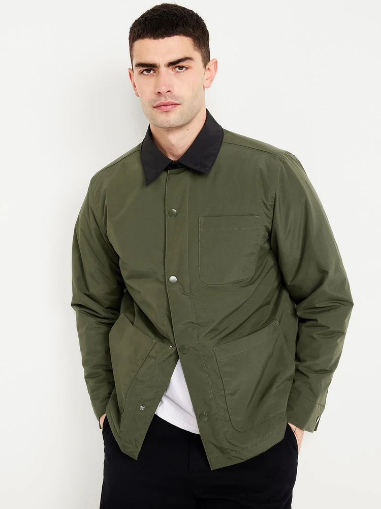 Water-Resistant Nylon Barn Coat