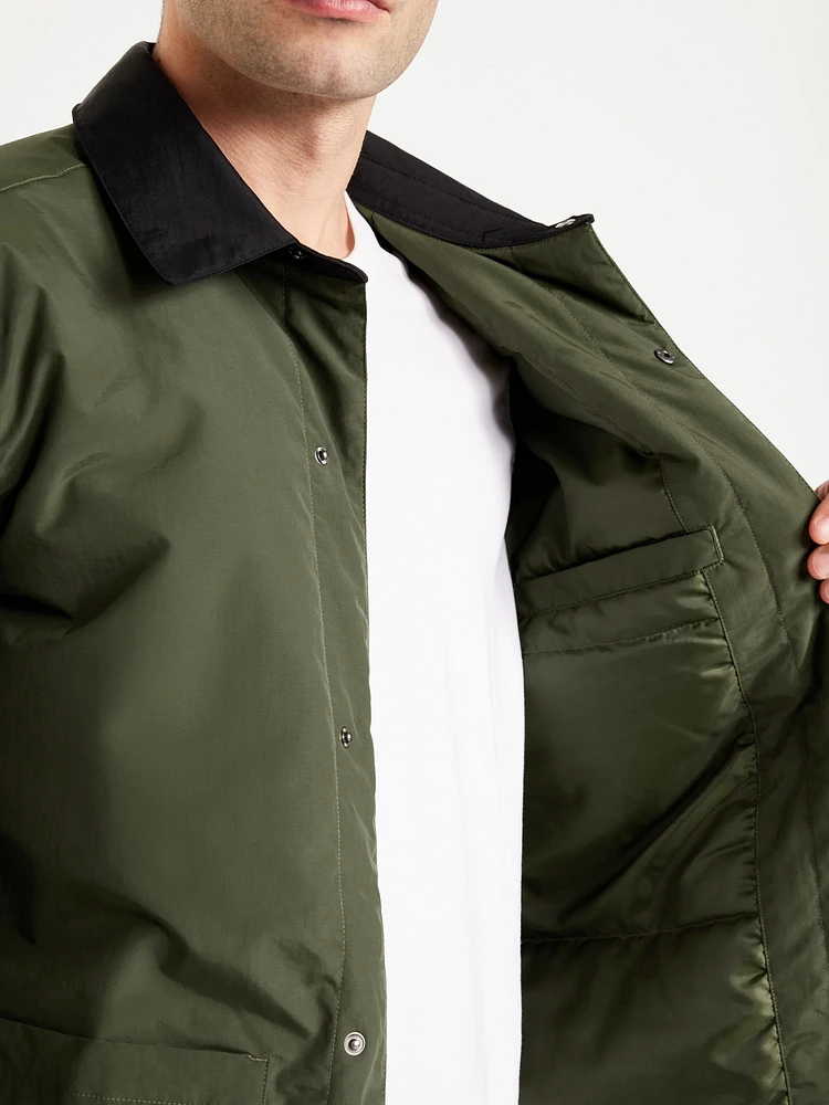 Water-Resistant Nylon Barn Coat