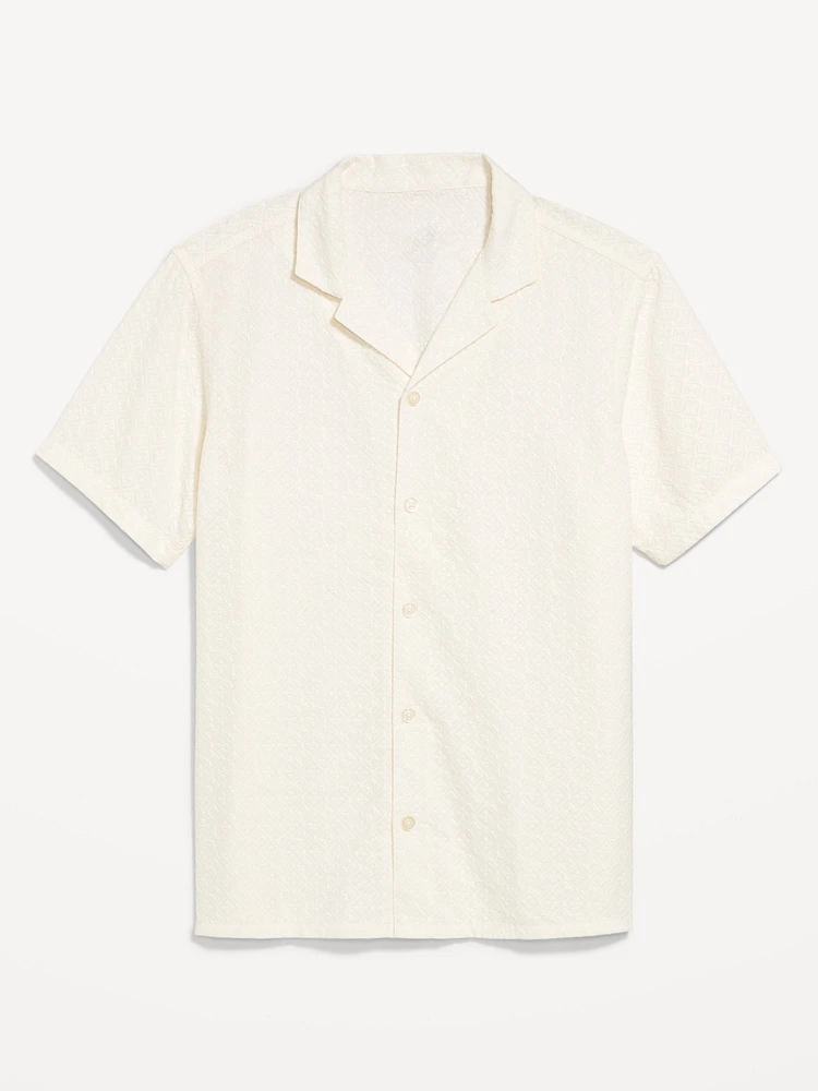 Short-Sleeve Camp Shirt