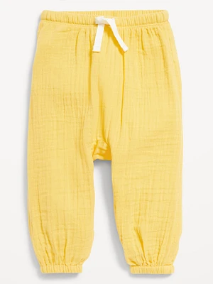 Double-Weave Jogger Pants for Baby