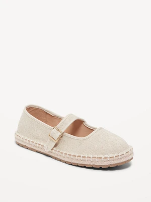 Espadrille Mary Jane Flats