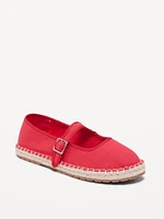 Espadrille Mary Jane Flats