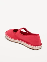 Espadrille Mary Jane Flats