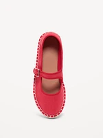 Espadrille Mary Jane Flats