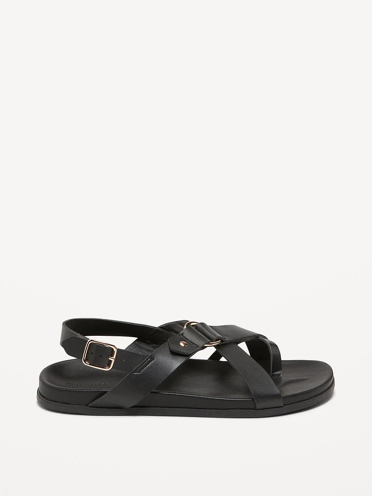 Strappy O-Ring Sandals