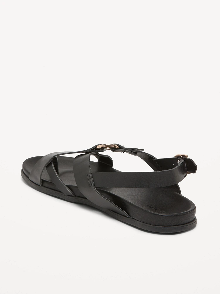 Strappy O-Ring Sandals
