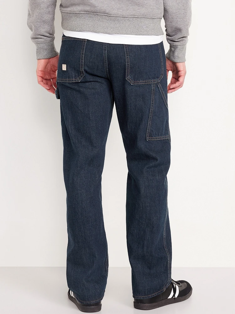 90's Baggy Non-Stretch Carpenter Jeans