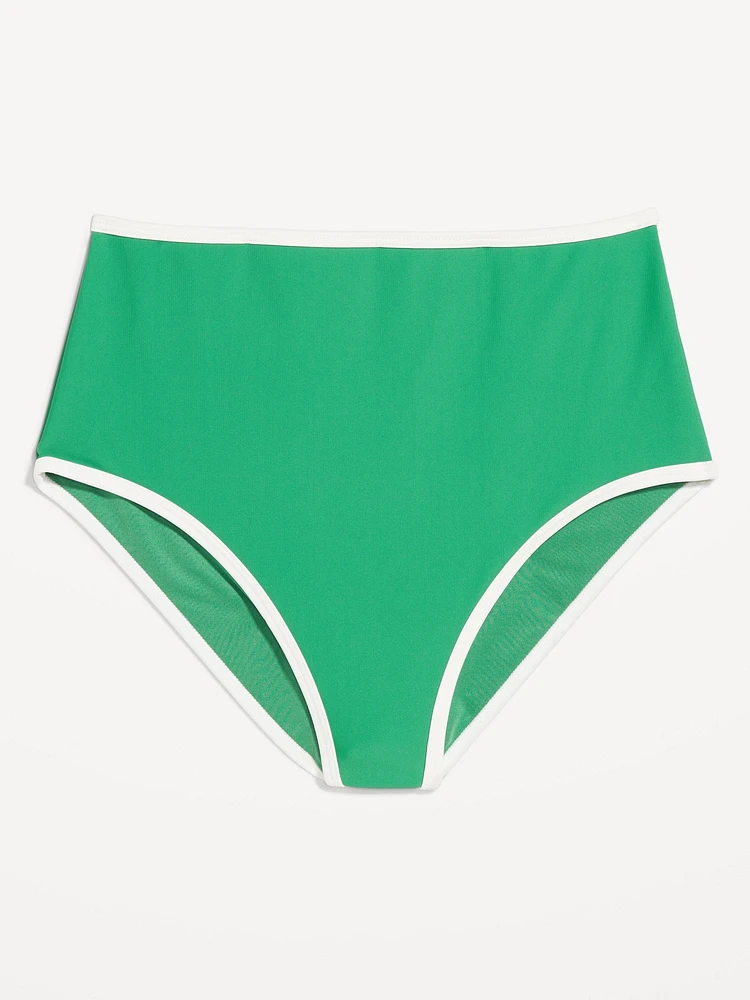 High-Waisted Matte Surf Bottoms