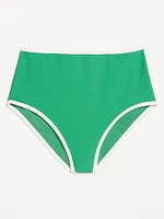 High-Waisted Matte Surf Bottoms