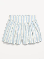 Printed Swing Culotte Shorts for Girls