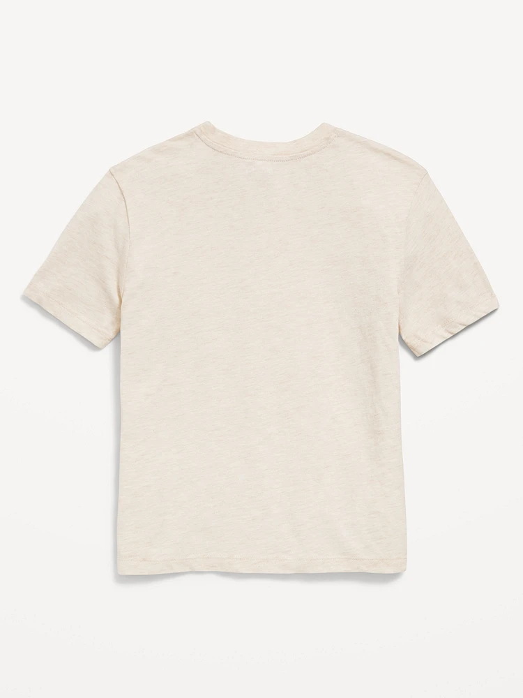 Short-Sleeve Henley T-Shirt for Boys