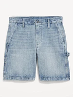 Loose Jean Carpenter Shorts - 9-inch inseam