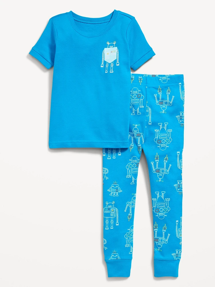 Snug-Fit Pajama Set for Toddler