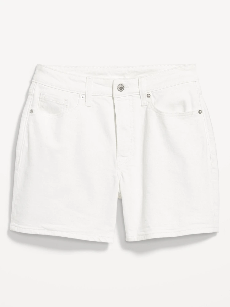 Curvy High-Waisted OG Jean Shorts -- 5-inch inseam