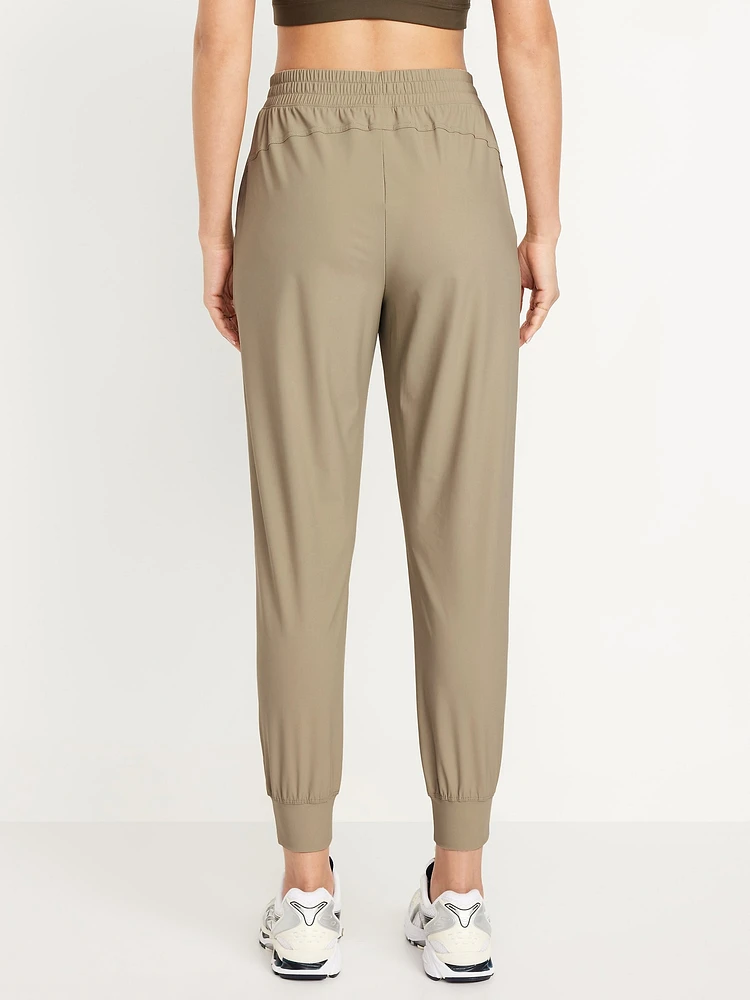 High-Waisted SleekTech Joggers