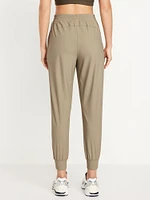 High-Waisted SleekTech Joggers