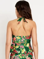 Matte Tankini Swim Top