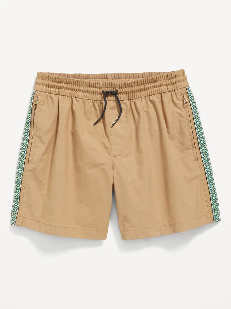 Above Knee Tech Zip-Pocket Shorts for Boys