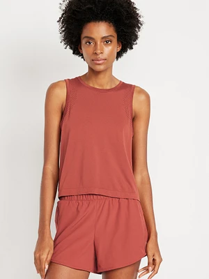 Fluid Seamless Loose Tank Top