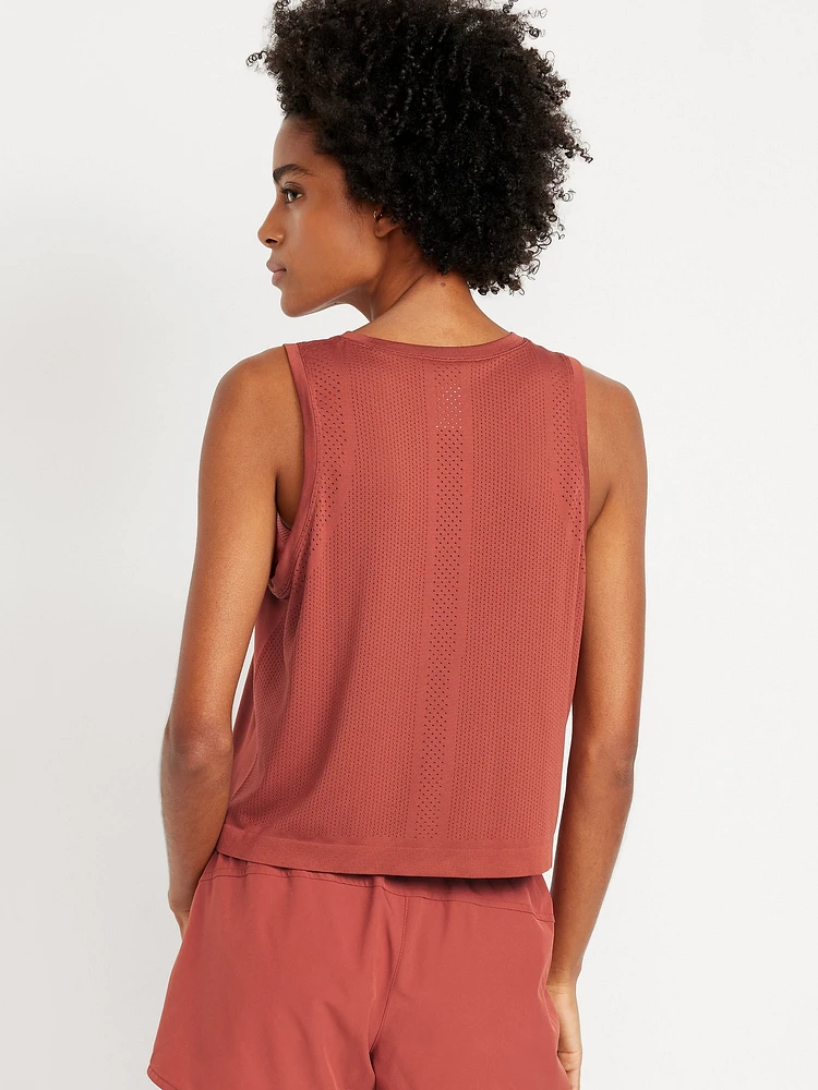 Fluid Seamless Loose Tank Top