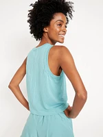 Fluid Seamless Loose Tank Top