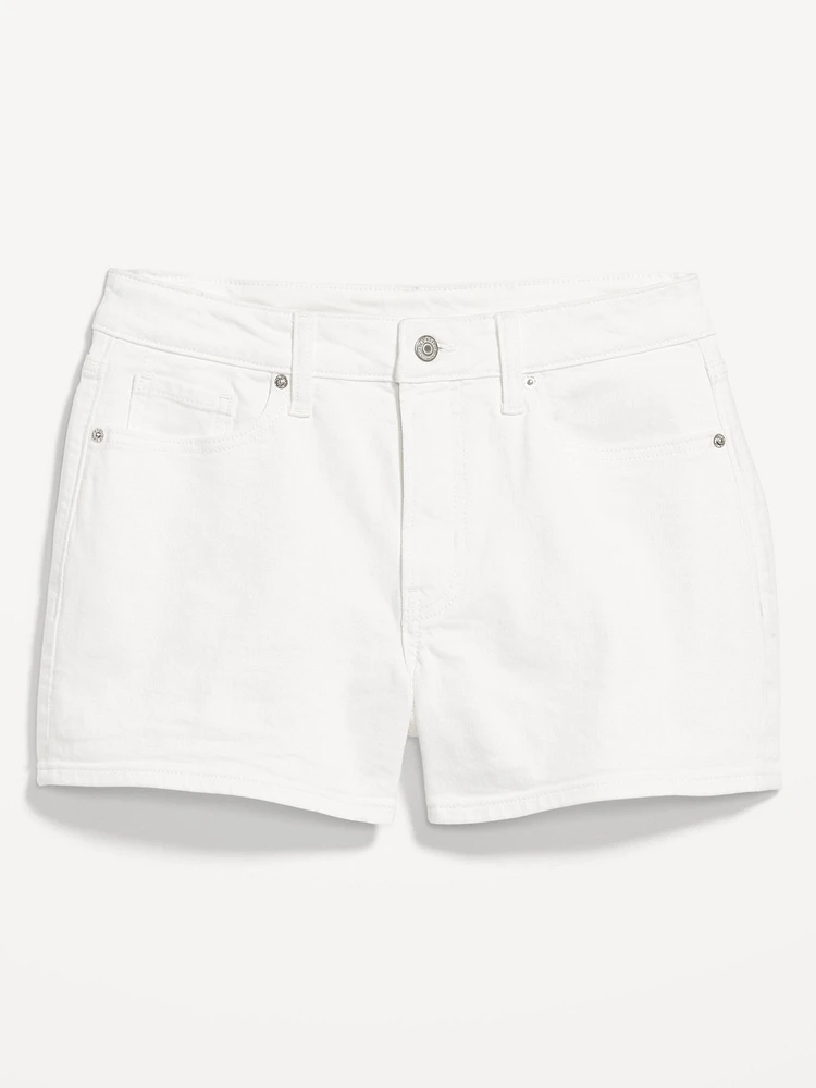 Curvy High-Waisted OG Jean Shorts -- 3-inch inseam