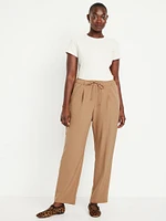 High-Waisted Billie Straight Trouser