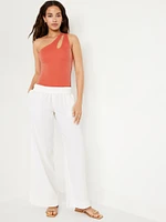 One-Shoulder Shine Swimsuit