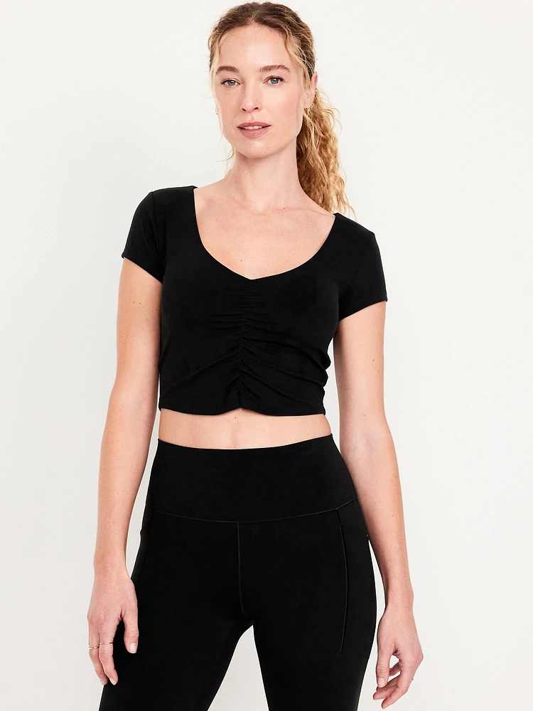 Light Support StudioSmooth Crop Top