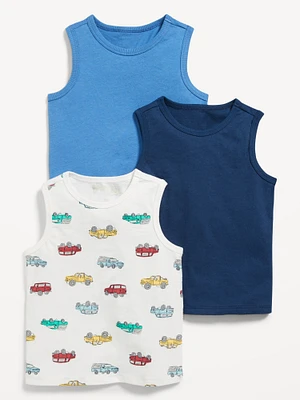 Tank Top 3-Pack for Toddler Boys