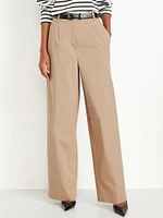 Extra High-Waisted Taylor Super Wide-Leg Trouser Pants