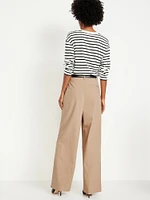 Extra High-Waisted Taylor Super Wide-Leg Trouser Pants