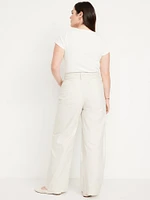 Extra High-Waisted Mariner Wide-Leg Pants