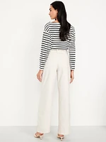 Extra High-Waisted Mariner Wide-Leg Pants