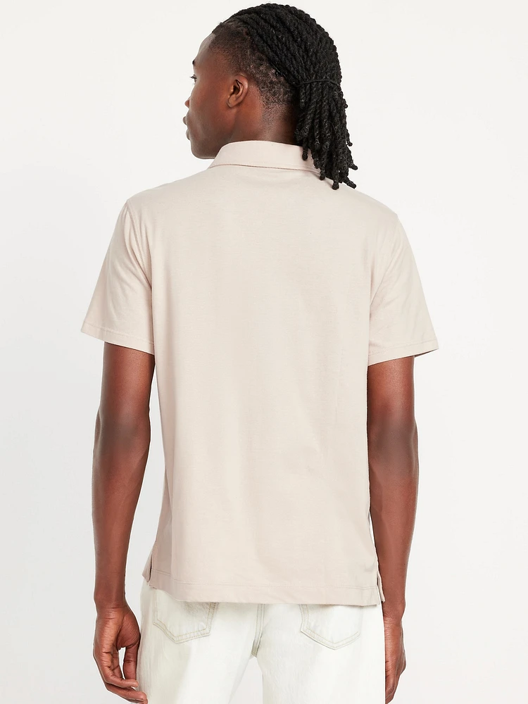 Classic Fit Jersey Polo